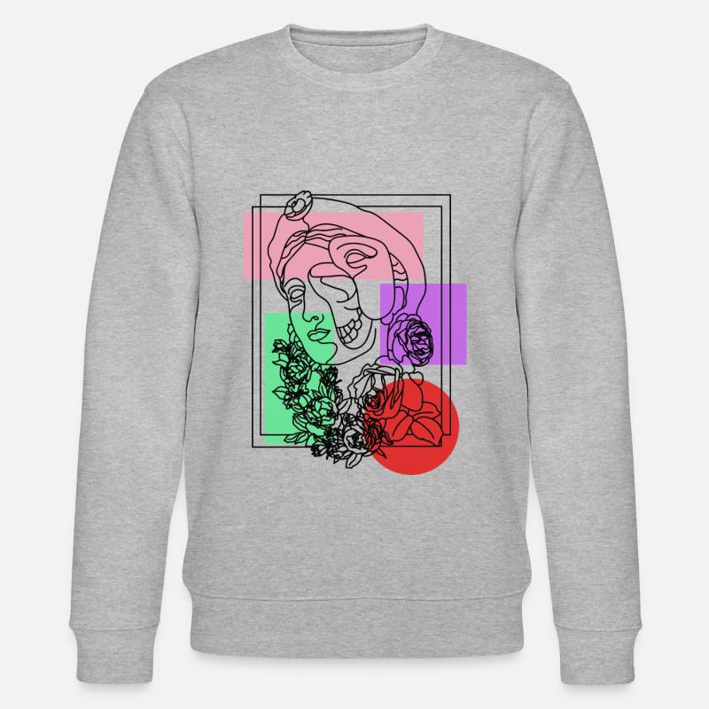 statue - Sweat bio CHANGER Stanley/Stella Unisexe - gris chiné