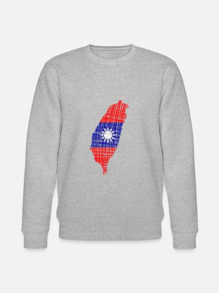 Taiwan taiwan - Stanley/Stella CHANGER Unisex Organic Sweatshirt - heather grey