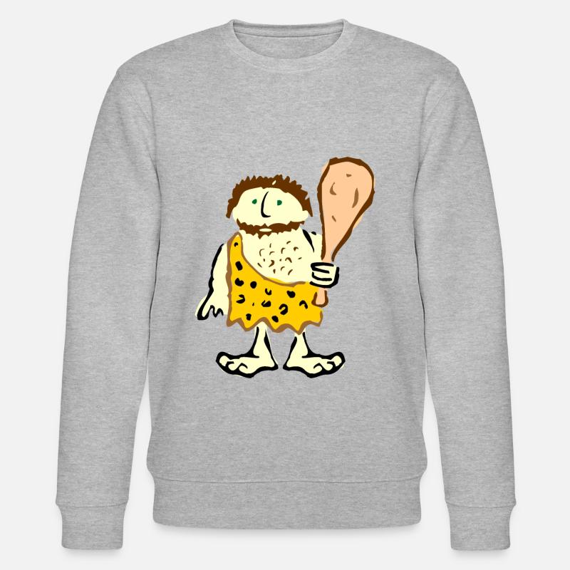 Caveman Avec le Club - Sweat bio CHANGER Stanley/Stella Unisexe - gris chiné