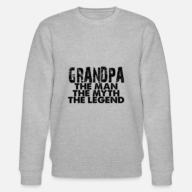 Opa - Stanley/Stella Unisex Bio-Sweatshirt CHANGER  - Grau meliert