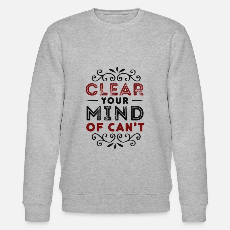 Mindset - Stanley/Stella Unisex Bio-Sweatshirt CHANGER  - Grau meliert