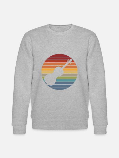 Cadeau violon violoniste - Sweat bio CHANGER Stanley/Stella Unisexe - gris chiné