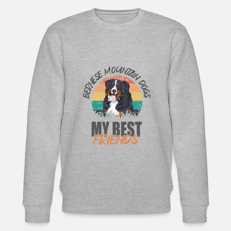 Bouvier bernois - Sweat bio CHANGER Stanley/Stella Unisexe - gris chiné