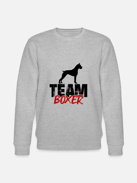 Team Boxer - Stanley/Stella CHANGER Unisex Organic Sweatshirt - heather grey