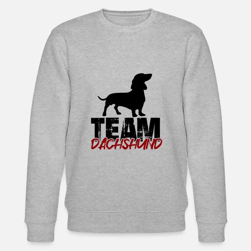 Équipe Dachshund - Sweat bio CHANGER Stanley/Stella Unisexe - gris chiné