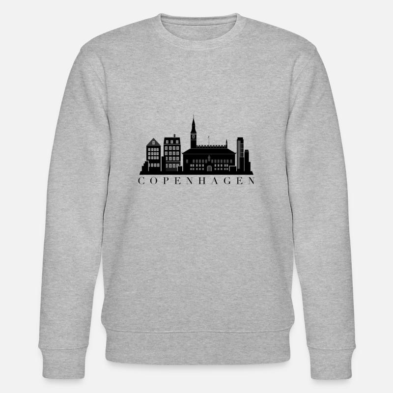 Copenhague - Sweat bio CHANGER Stanley/Stella Unisexe - gris chiné