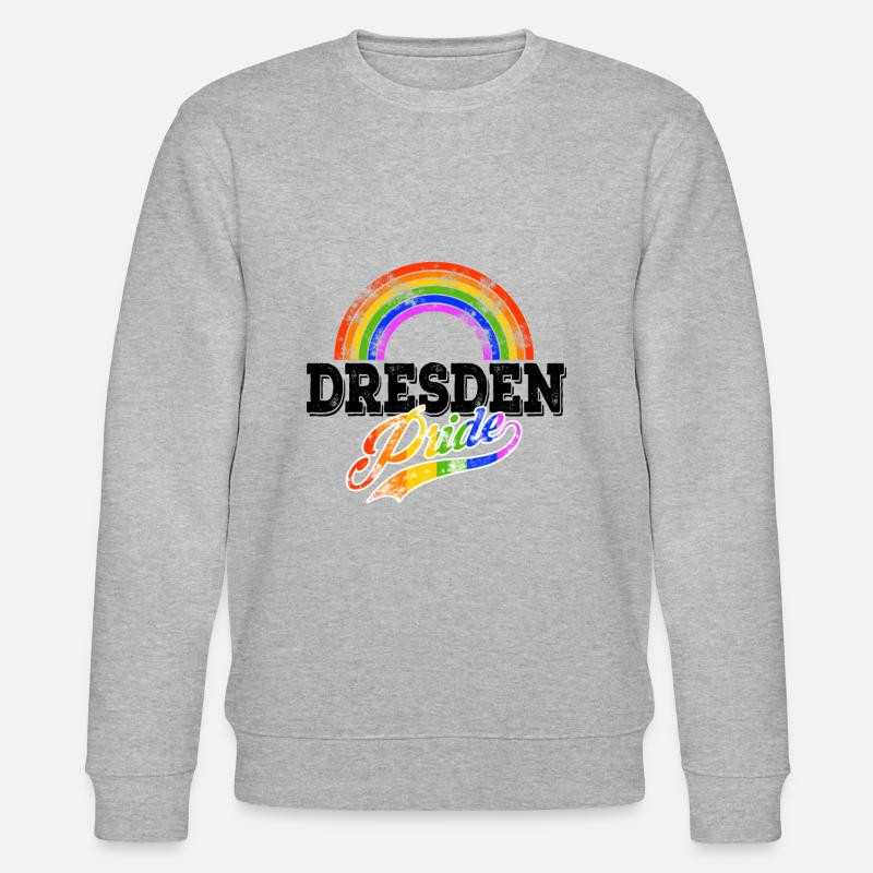Fierté Dresde - Sweat bio CHANGER Stanley/Stella Unisexe - gris chiné
