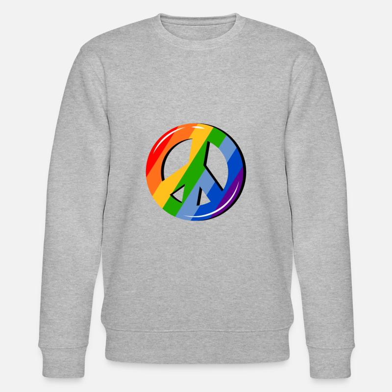 Fier LGBTQ. Opinion - Sweat bio CHANGER Stanley/Stella Unisexe - gris chiné