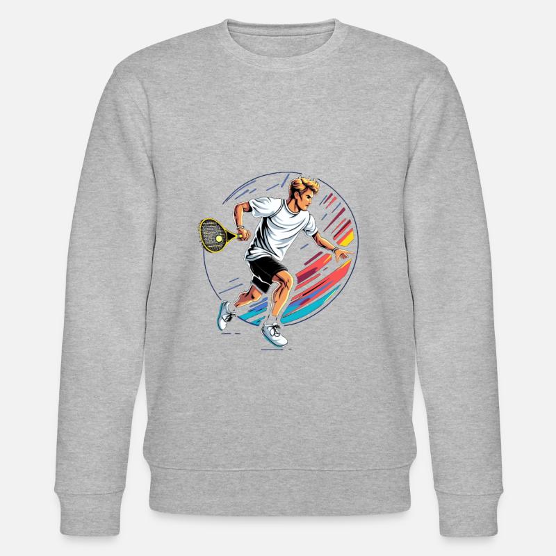 Tennis - Sweat bio CHANGER Stanley/Stella Unisexe - gris chiné