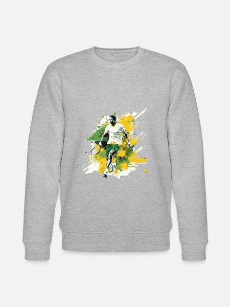 Tennis - Stanley/Stella Unisex Bio-Sweatshirt CHANGER  - Grau meliert