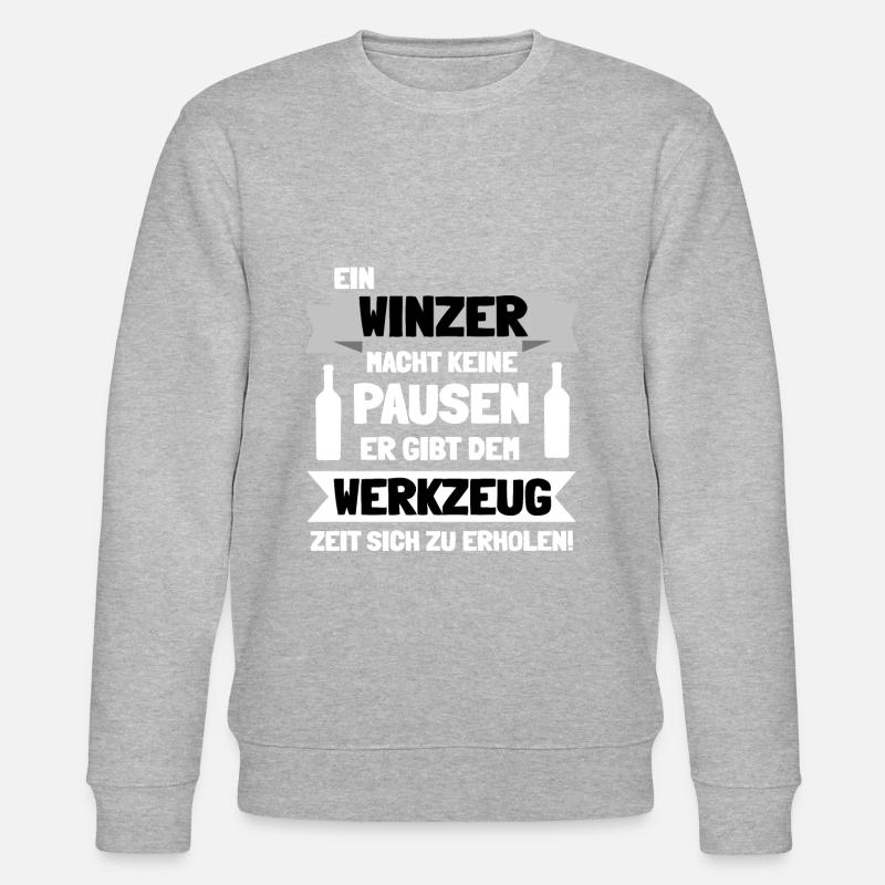 Winzer - Stanley/Stella Unisex Bio-Sweatshirt CHANGER  - Grau meliert
