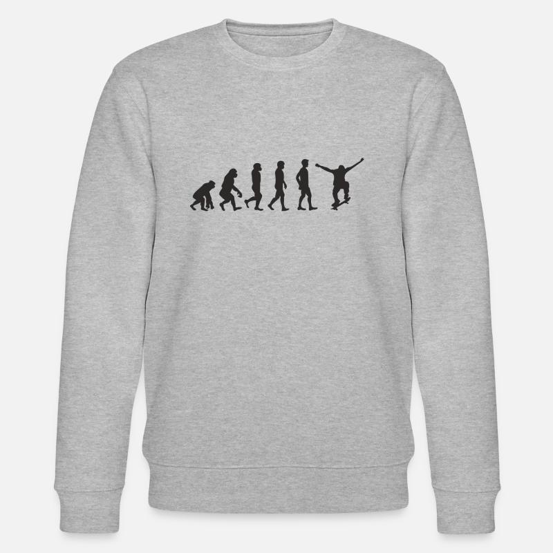 Evolution Skater - Sweat bio CHANGER Stanley/Stella Unisexe - gris chiné