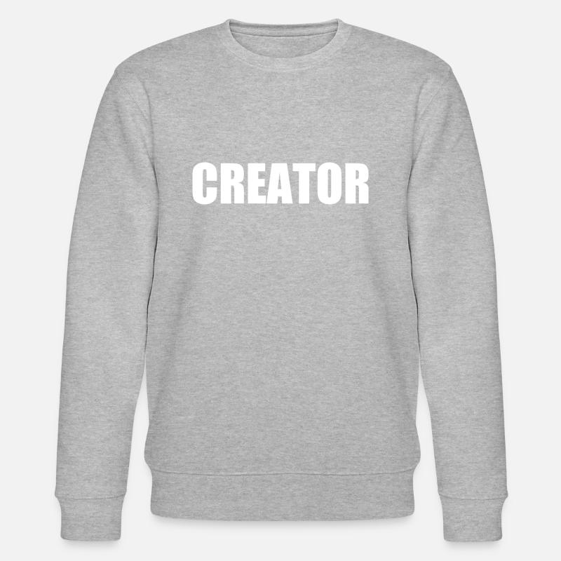 Creator - Stanley/Stella Unisex Bio-Sweatshirt CHANGER  - Grau meliert