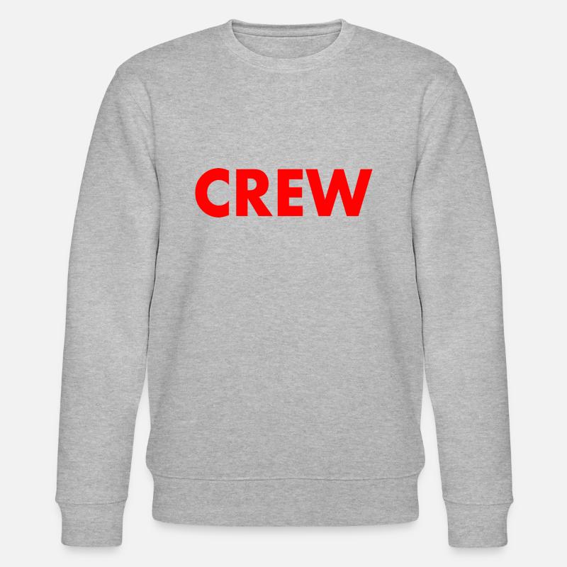 Crew - Sweat bio CHANGER Stanley/Stella Unisexe - gris chiné