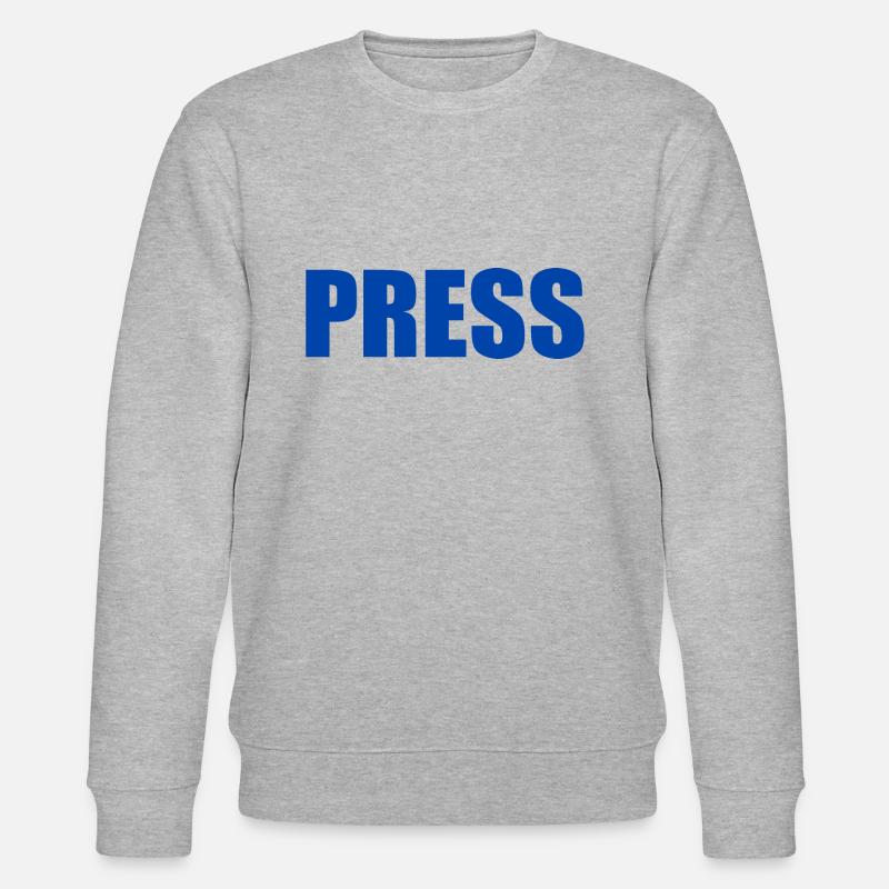 Press - Stanley/Stella Unisex Bio-Sweatshirt CHANGER  - Grau meliert