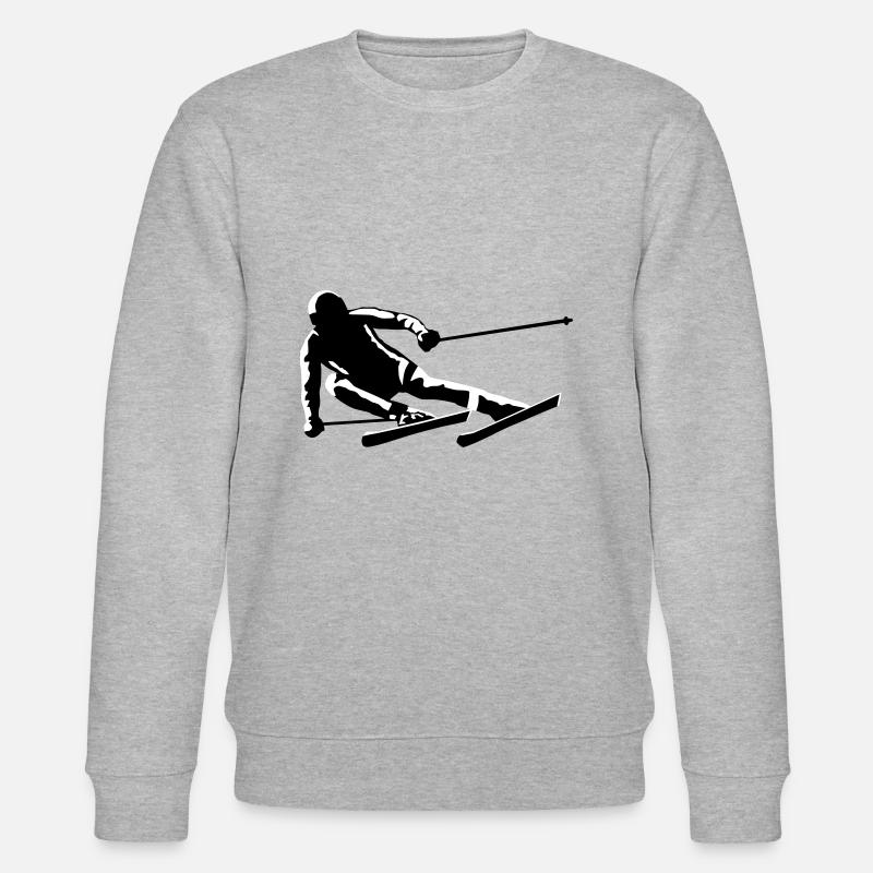 Ski, ski - Sweat bio CHANGER Stanley/Stella Unisexe - gris chiné