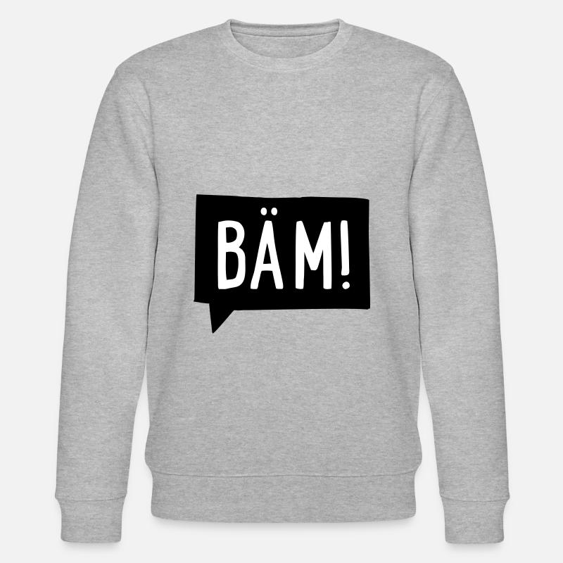 bäm - Stanley/Stella Unisex Bio-Sweatshirt CHANGER  - Grau meliert