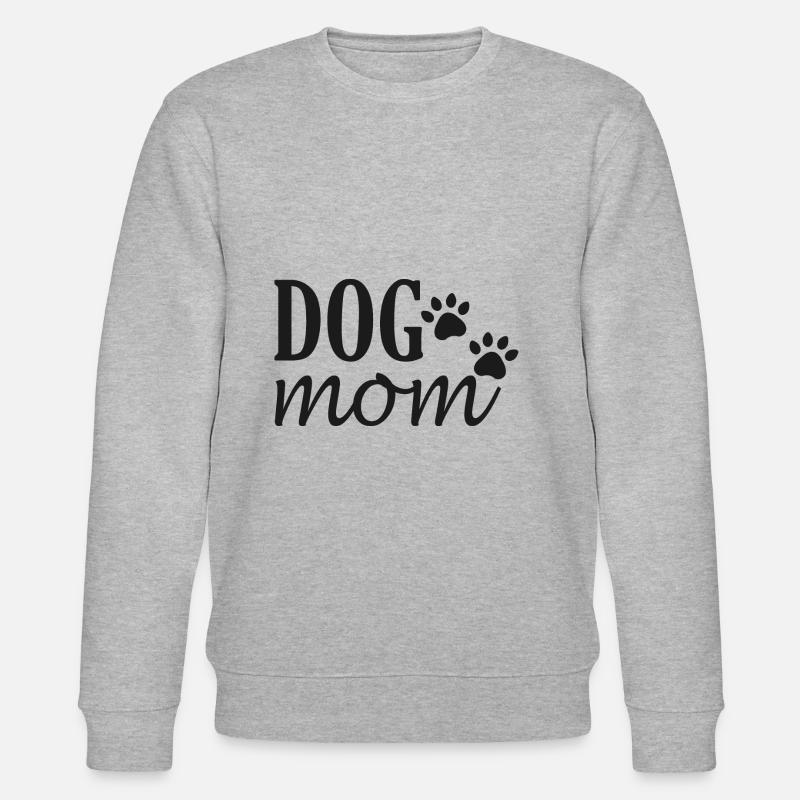 dog mom - Sweat bio CHANGER Stanley/Stella Unisexe - gris chiné