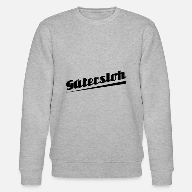 Gütersloh - Textdesign mit Stadtnamen - Stanley/Stella Unisex Bio-Sweatshirt CHANGER  - Grau meliert