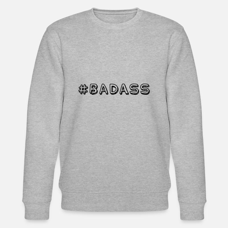 Badass - Sweat bio CHANGER Stanley/Stella Unisexe - gris chiné