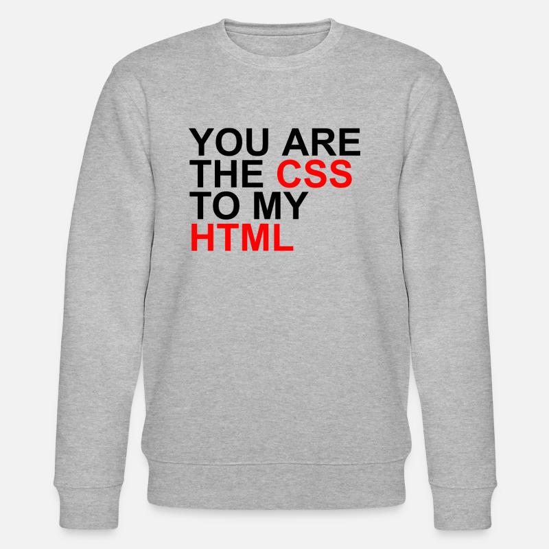 css to my html - Stanley/Stella CHANGER Unisex Organic Sweatshirt - heather grey