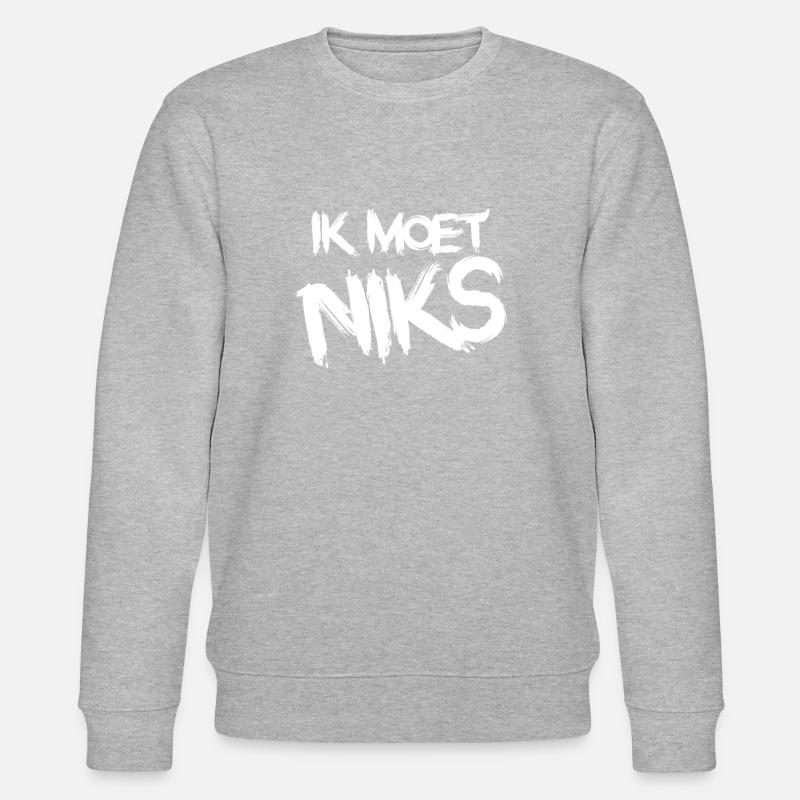 Je n'ai pas à - Sweat bio CHANGER Stanley/Stella Unisexe - gris chiné