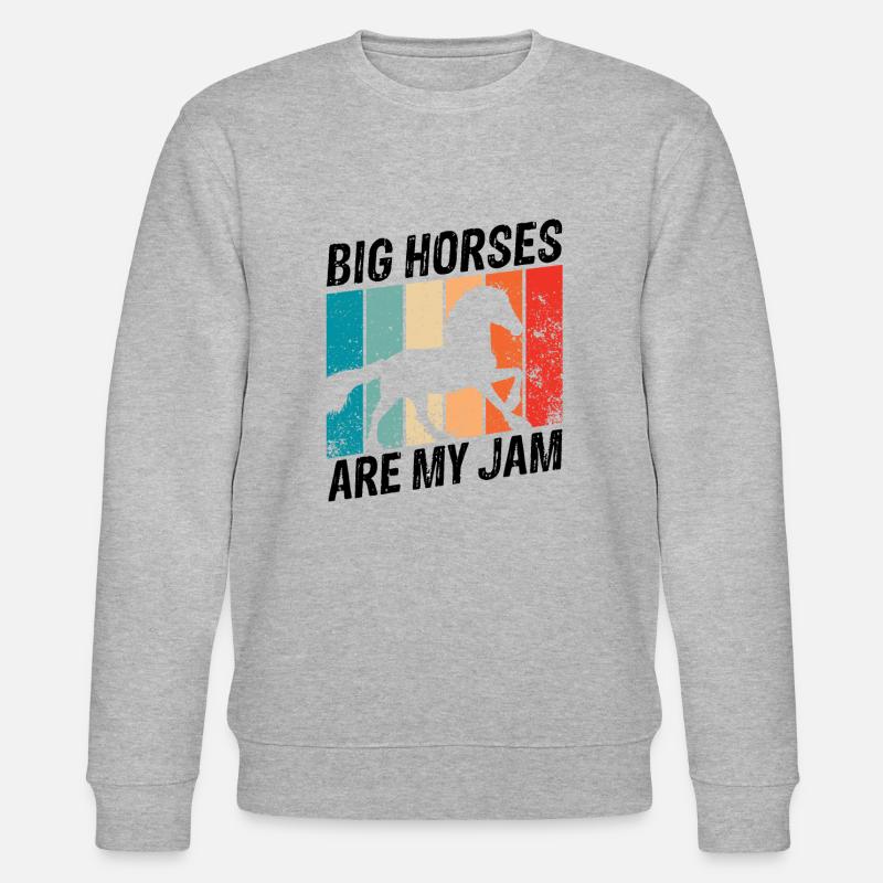 Conception Clydesdale pour clydesdale Riders - Sweat bio CHANGER Stanley/Stella Unisexe - gris chiné