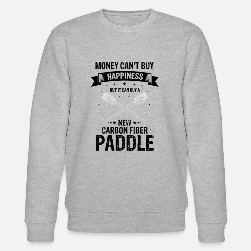 Drachenboot Crew und Drachenbootfahren - Stanley/Stella Unisex Bio-Sweatshirt CHANGER  - Grau meliert