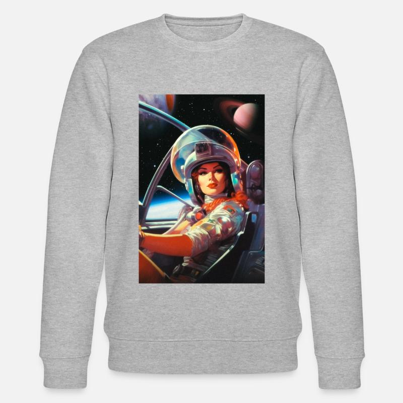 Prochain arrêt Mars - Sweat bio CHANGER Stanley/Stella Unisexe - gris chiné