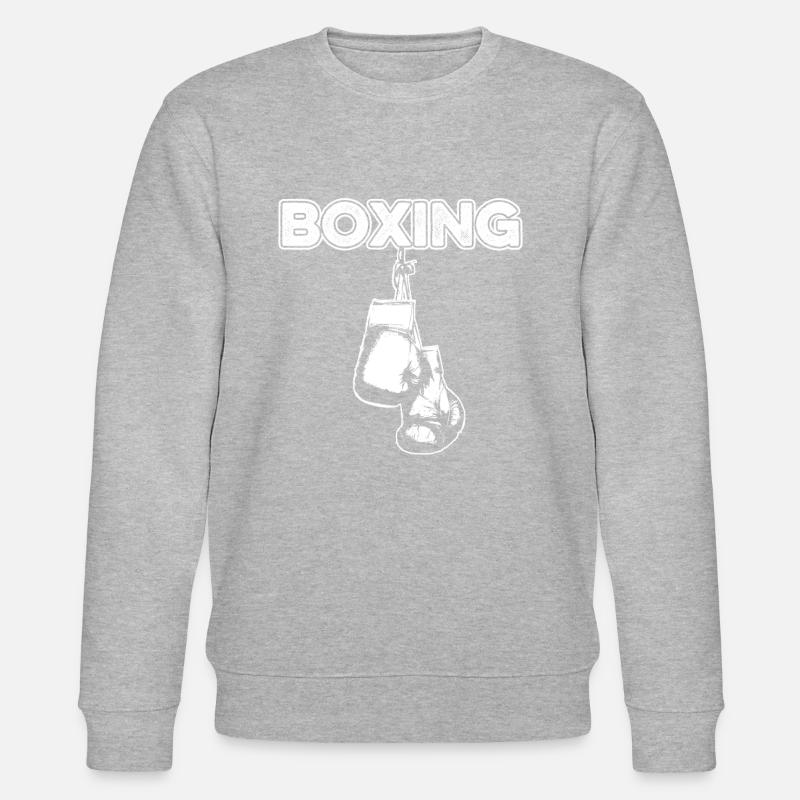 Boxen Boxer - Stanley/Stella Unisex Bio-Sweatshirt CHANGER  - Grau meliert
