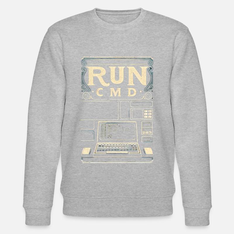 Exécutez Cmd 36 - Sweat bio CHANGER Stanley/Stella Unisexe - gris chiné