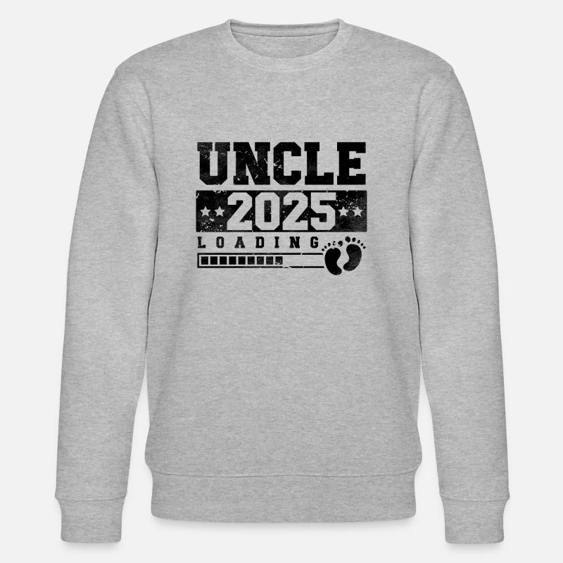 Uncle 2025 loading - Stanley/Stella CHANGER Unisex Organic Sweatshirt - heather grey