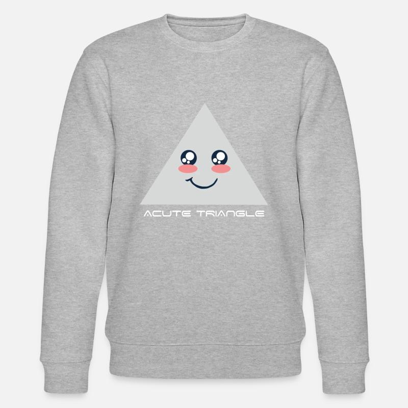 Acute Triangle - Stanley/Stella CHANGER Unisex Organic Sweatshirt - heather grey