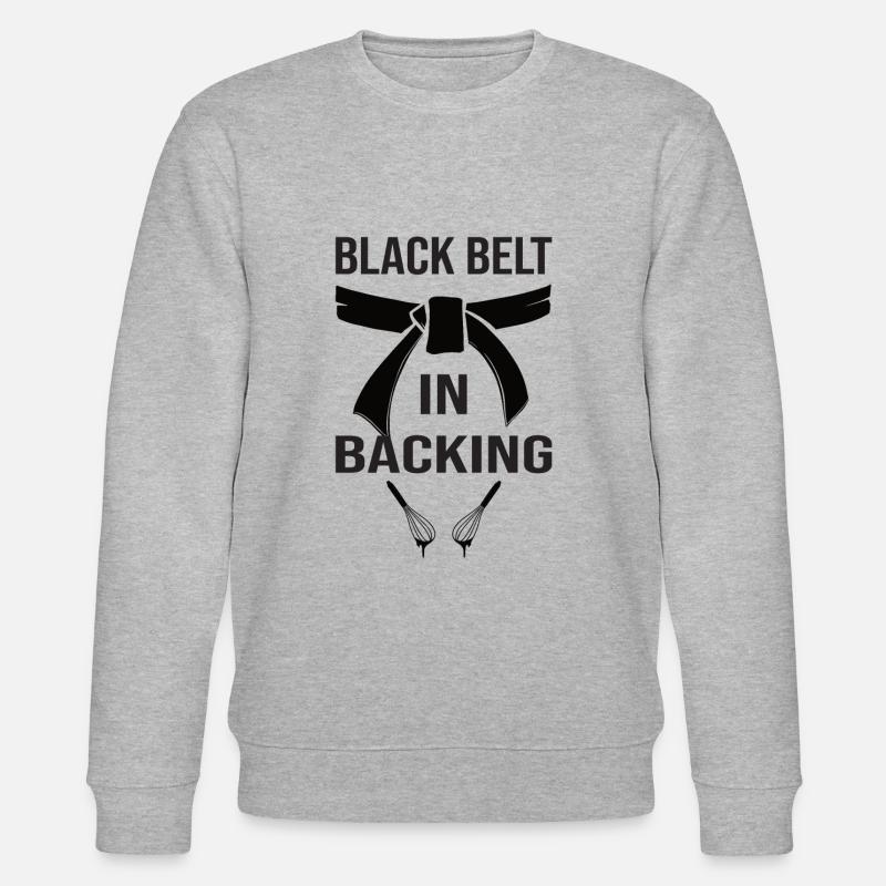 Baking Donut Cake - Stanley/Stella CHANGER Unisex Organic Sweatshirt - heather grey