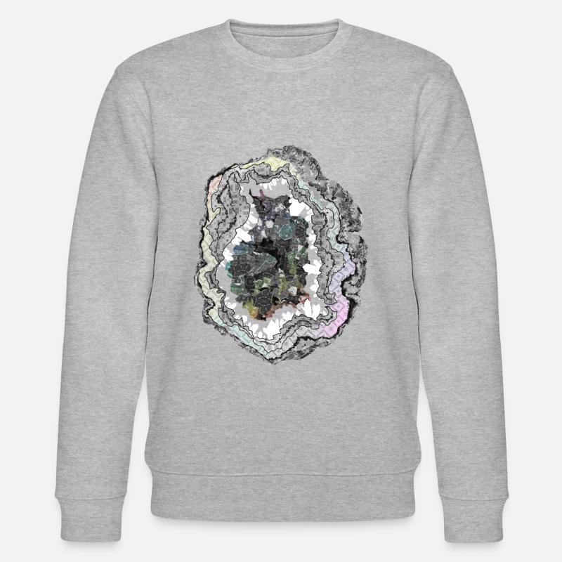 Géode - Sweat bio CHANGER Stanley/Stella Unisexe - gris chiné