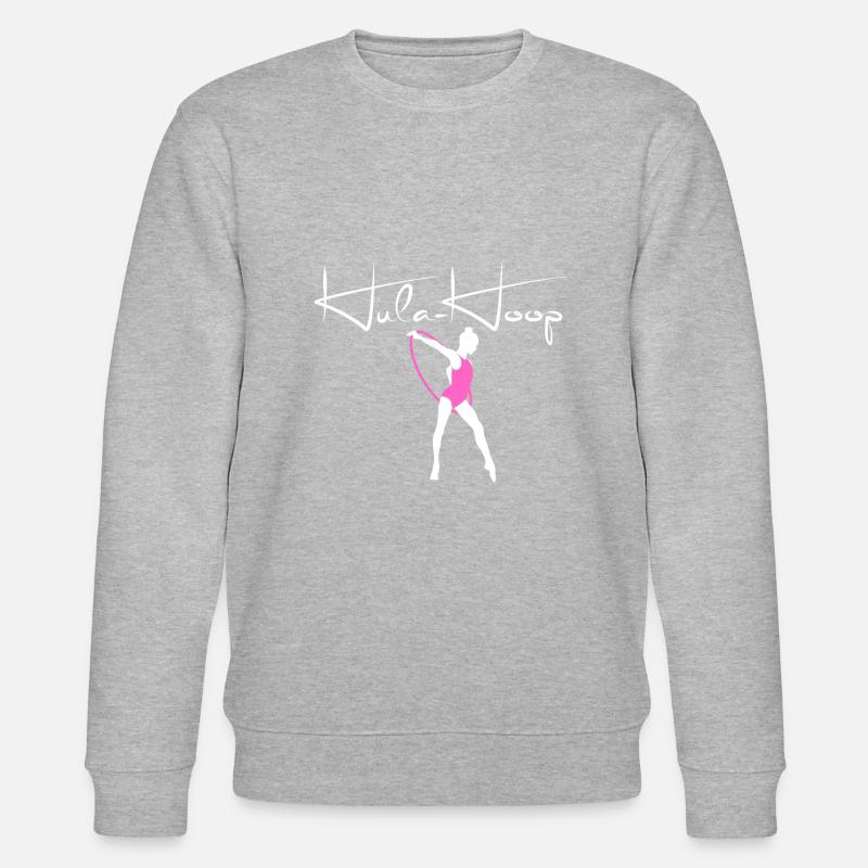 Hula-Hoop Rosa - Stanley/Stella Unisex Bio-Sweatshirt CHANGER  - Grau meliert