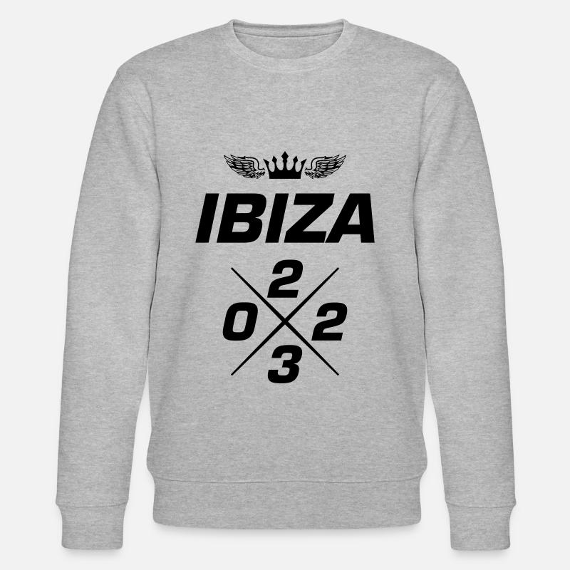 Ibiza 2023 - Sweat bio CHANGER Stanley/Stella Unisexe - gris chiné