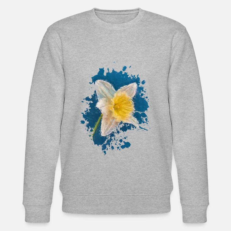 Blume - Stanley/Stella Unisex Bio-Sweatshirt CHANGER  - Grau meliert