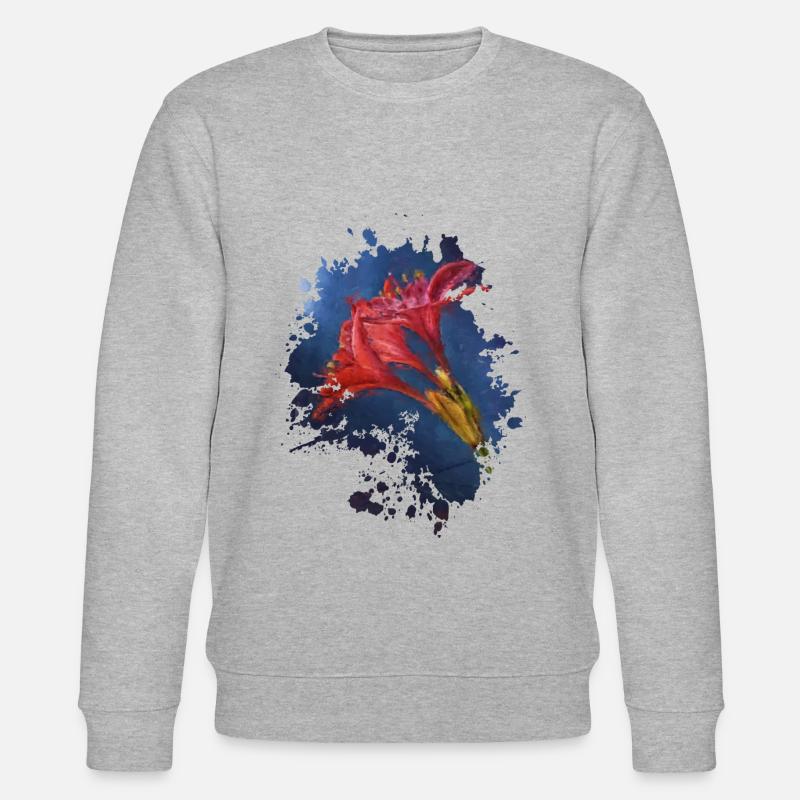 Blume - Stanley/Stella Unisex Bio-Sweatshirt CHANGER - Grau meliert