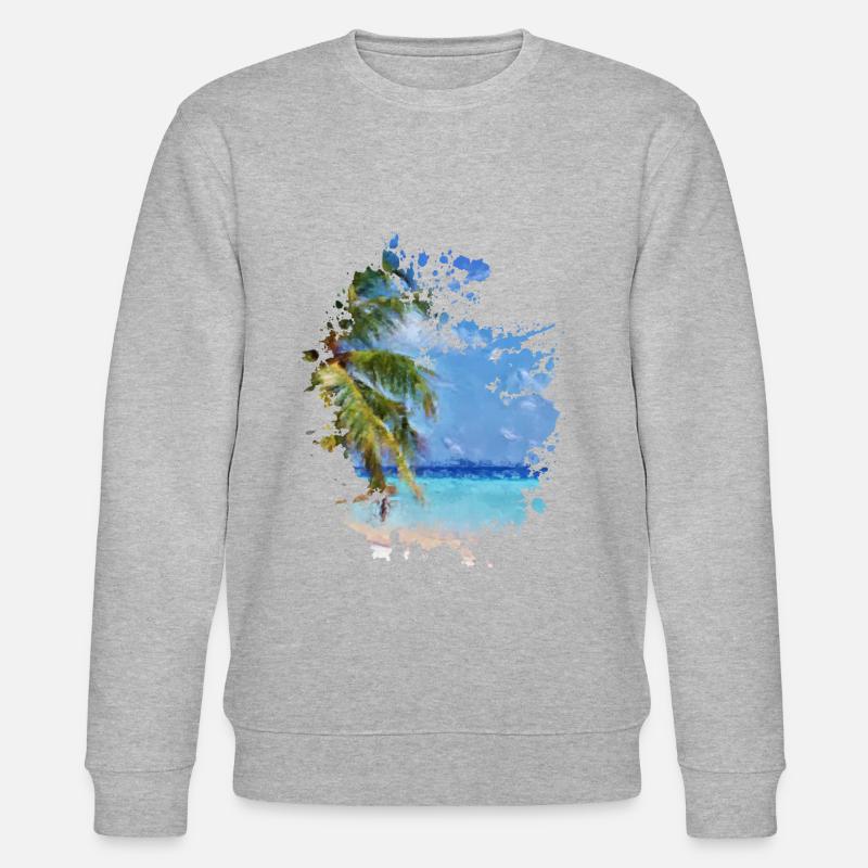 Strand - Stanley/Stella Unisex Bio-Sweatshirt CHANGER  - Grau meliert