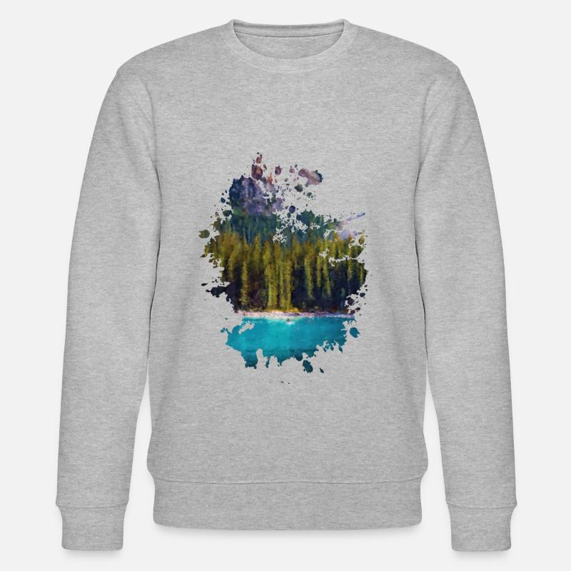 See - Stanley/Stella Unisex Bio-Sweatshirt CHANGER  - Grau meliert