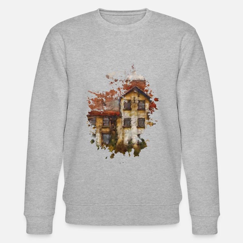 Haus - Stanley/Stella Unisex Bio-Sweatshirt CHANGER  - Grau meliert