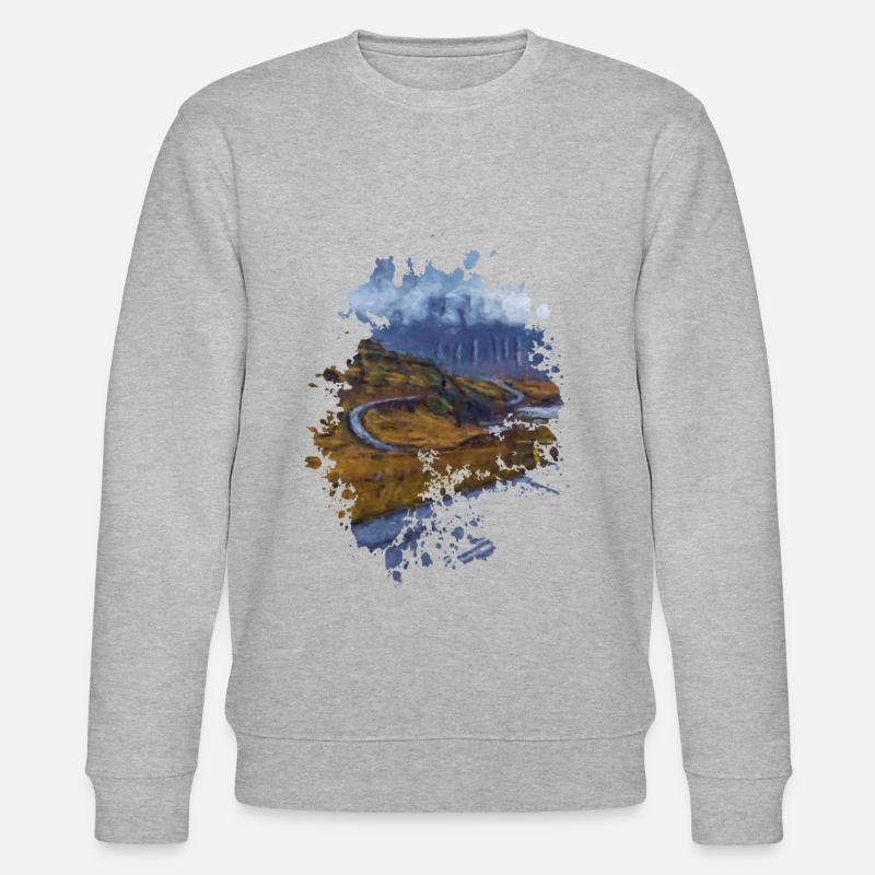 Straße - Stanley/Stella Unisex Bio-Sweatshirt CHANGER  - Grau meliert