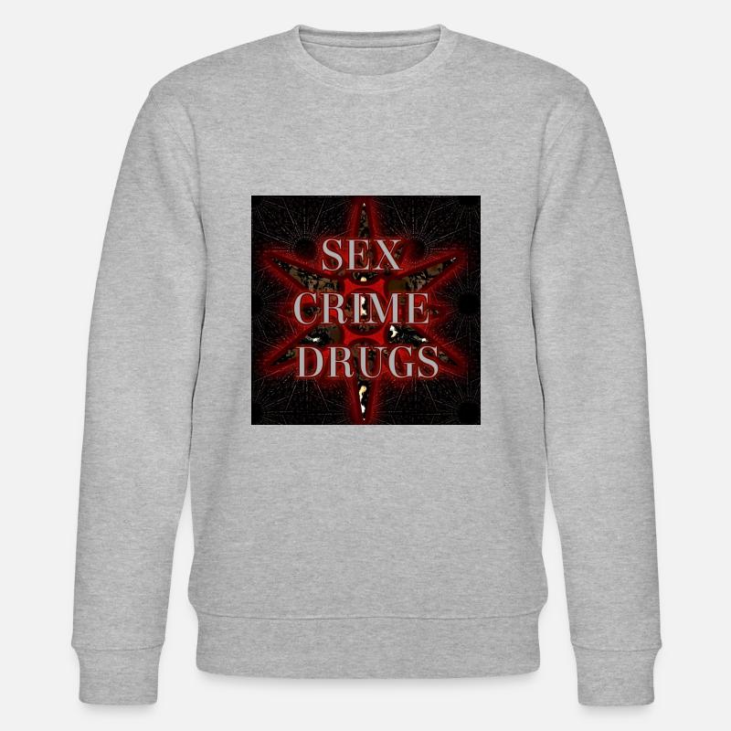 Sexe - Crime - Drogue - Image - 2023 - Sweat bio CHANGER Stanley/Stella Unisexe - gris chiné