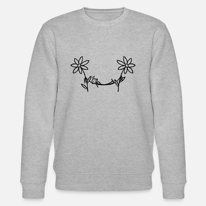 Hamac Traîner Relaxed Chillen - Sweat bio CHANGER Stanley/Stella Unisexe - gris chiné