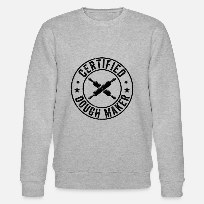 Drôle de boulanger - Sweat bio CHANGER Stanley/Stella Unisexe - gris chiné