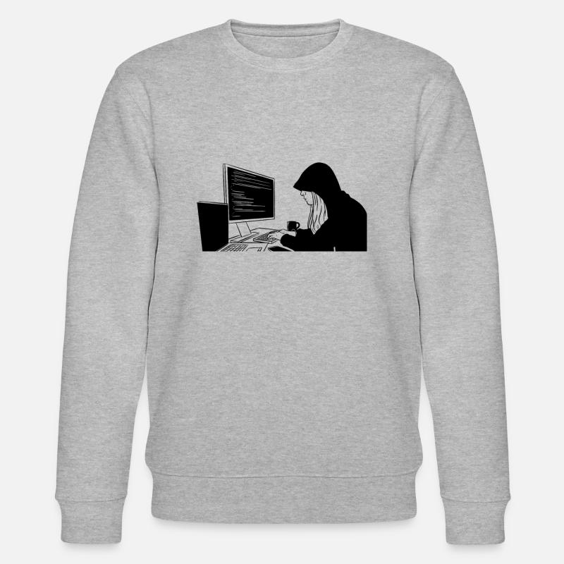 Codage de programmation du programmeur - Sweat bio CHANGER Stanley/Stella Unisexe - gris chiné