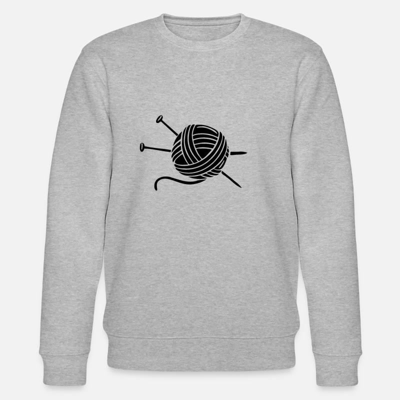 Crochet Crochet Machine Crochet - Sweat bio CHANGER Stanley/Stella Unisexe - gris chiné