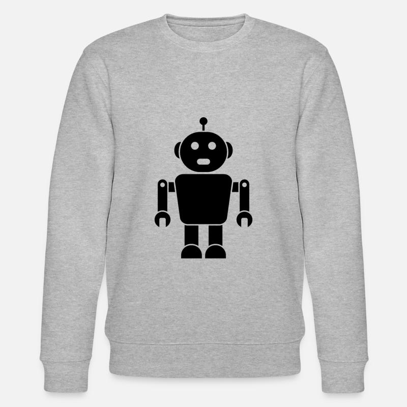 Robot Robot - Sweat bio CHANGER Stanley/Stella Unisexe - gris chiné