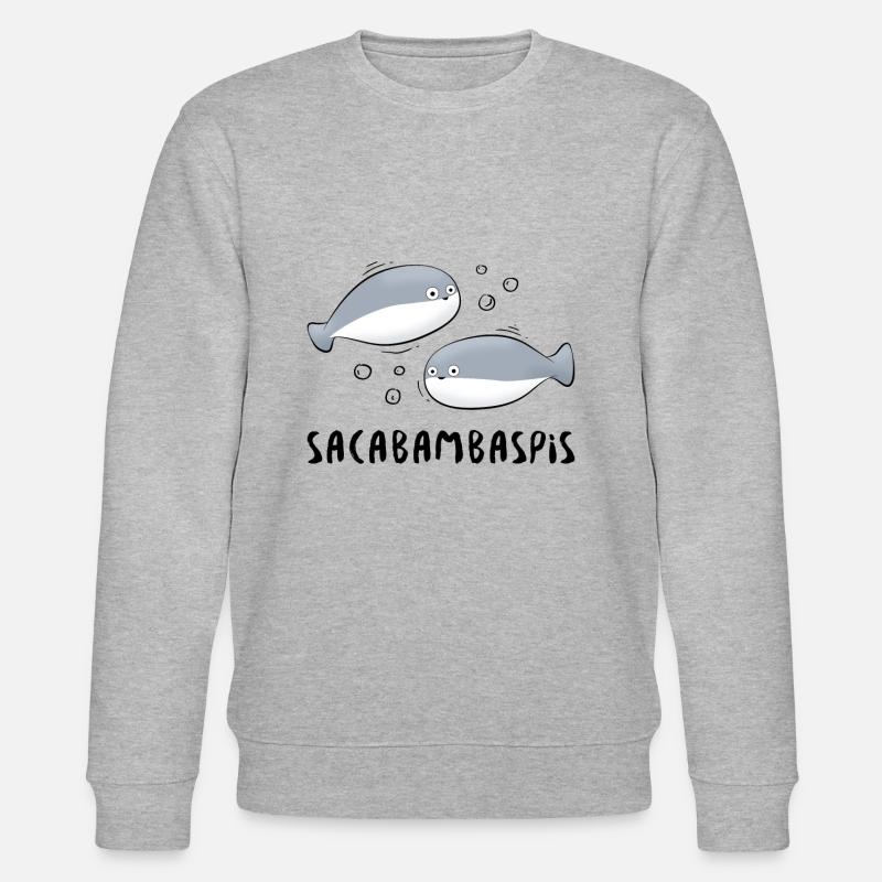 Poisson Meme Couple - Sweat bio CHANGER Stanley/Stella Unisexe - gris chiné